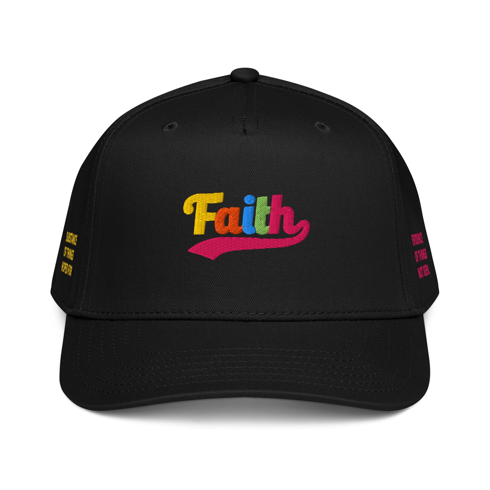 FAITH (HEBREWS 11:1) OTTO CAP - MULTI-COLOR STITCH